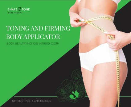 Ultimate Toning and Firming Body Applicator Body Wrap 4 Wraps New Improved Formula
