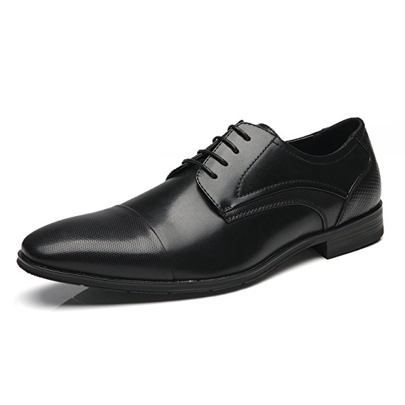 Faranzi Oxford Shoes for Men Oxford Mens Dress Shoes Zapatos de Hombre Lace Up Comfortable Classic Modern Formal Business Shoes