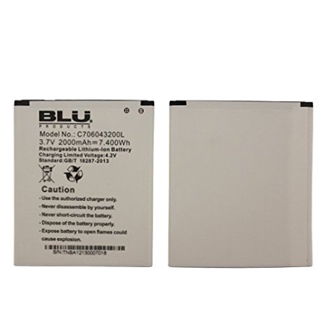 BLU Studio 5.0 ll D532U Original OEM Li-ion Battery - C706043200L