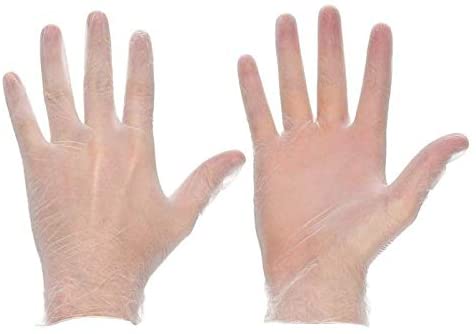 Radnor Medium Clear 3.5 mil Vinyl Non-Sterile Powder-Free Disposable Gloves (100 Gloves Per Dispenser Box)