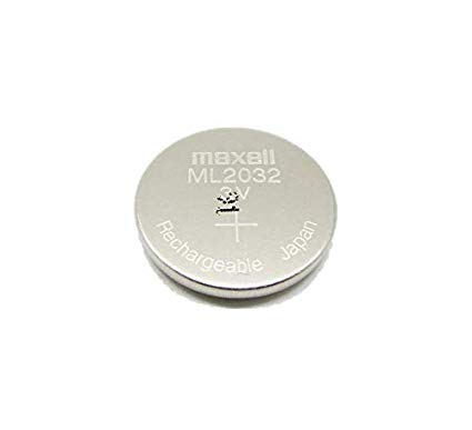 Maxell ML2032 2032 Lithium Rechargeable Coin Cell 1 Battery