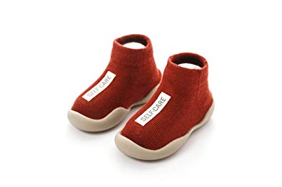 Danvi co. Baby Toddler Sock Shoes Stretch Knit Sneakers Kids Slippers Unisex Speed Trainer Runner (6-36 Months)