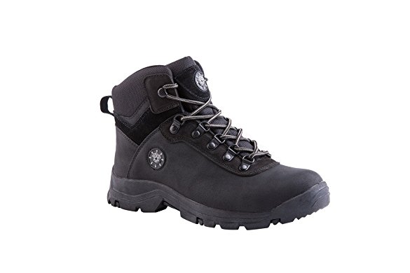 KINGSHOW Men's 1551 Water Resistance Rubber Sole Work Boots