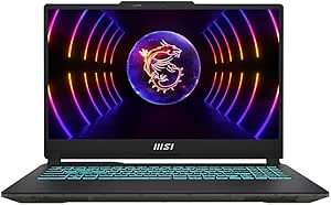 MSI 2023 Cyborg 15.6" 144HZ FHD Gaming Laptop, 13th Gen Intel Core i7-13620H, NVIDIA GeForce RTX 4050, 16GB DDR5 RAM, 1TB NVMe, Wi-Fi 6, Backlit Keyboard, Win11