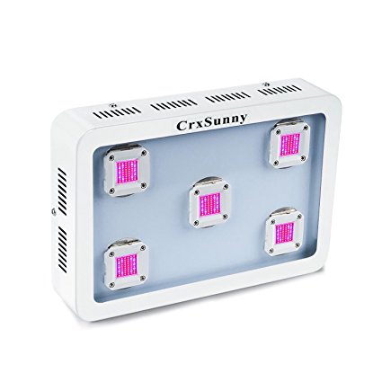 CrxSunny 1000W COB LED Grow Light Module Design Full Spectrum for Greenhouse and Indoor Plant Flowering Growing (5pcs Integrated 200W leds)