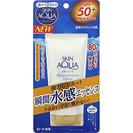 ROHTO SKIN AQUA Super Moisture Essence (SPF50   PA     ) 80g