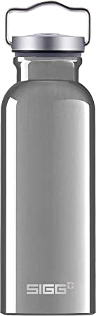 SIGG - Cooper Aluminum Water Bottle - Original Silver - With Screw Cap - Leakproof - Lightweight - BPA Free - 17 Oz