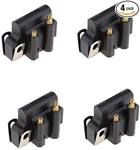 Fudoray Ignition Coil Replaces 582508 18-5179 183-2508 for 1985-2005 Johnson Evinrude 4-300HP 4 4.5 5 6 6.5 8 20 25 28 40 45 48 50 55 60 65 70 75 80 85 88 90 110 155 185 200 250 275 300 HP Engines
