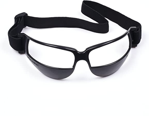 COSMOS Black Color Sports Soccer Basketball Dribble Goggles Specs