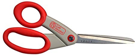Tonic Studios 8-1/2-Inch Kushgrip General Purpose Scissors, Left Handed