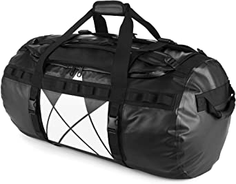 The Friendly Swede Duffel bag with Backpack Straps for Gym, Travel and Sports - SANDHAMN Duffle Waterproof Material