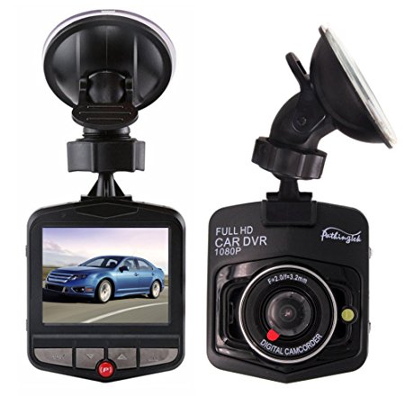 Dash Cam 2.4" LCD Dash Camera Car DVR Driving Recorder with Full HD 1080P Vehicle Video Recorder,Parking Monitor,Loop Recording Super Night Vision