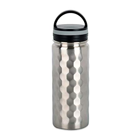 Housavvy Vacuum Insulated Stainless Steel Kids Bottle 16 Oz - Silver