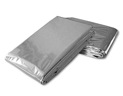Mylar Science Purchase Emergency Thermal Blankets, 5 Count