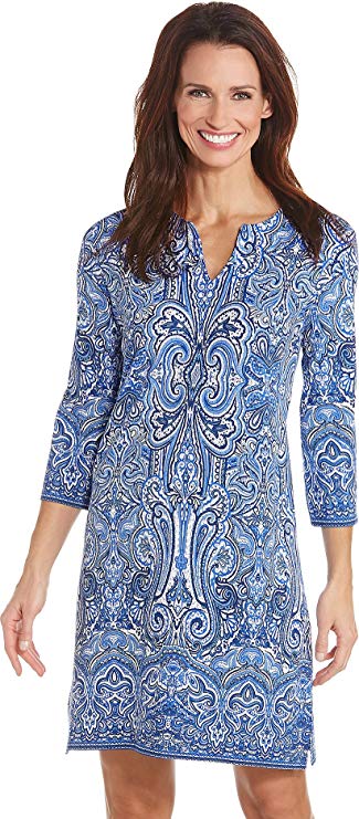 Coolibar UPF 50  Women's Oceanside Tunic Dress - Sun Protective