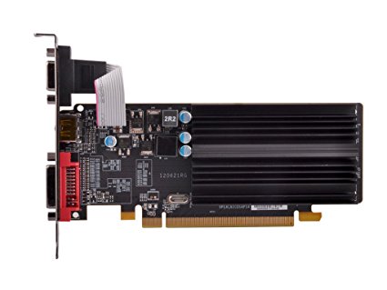 XFX AMD Radeon HD 5450 1GB GDDR3 VGA/DVI/HDMI Low-Profile PCI-Express Graphics Card HD545XZQH2;HD-545X-ZQH2