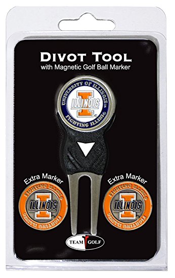 NCAA Divot Tool Pack With 3 Golf Ball Markers