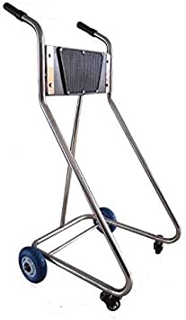 BRIS Outboard Motor Cart & Engine Stand Stainess Steel Tube Frame Carrier Cart