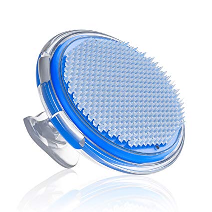 Ingrown Hair and Razor Bump Treatment Brush - Exfoliating Facial and Body Brush - Cellulite Massager for Men and Women