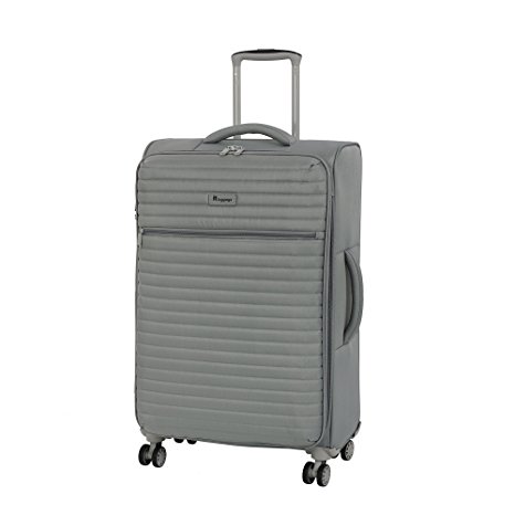 it luggage 27.4" Quilte Lightweight Expandable Spinner, Flint Grey