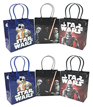 Disney Star Wars The Force Awakens BB-8 12 Pcs Goodie Bags Party Favor Bags Gift Bags Birthday Bags
