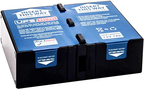 BN1250G - New RBC123 Battery Pack for APC BackUPS NS 1250VA LCD BN1250G - Compatible Replacement by UPSBatteryCenter