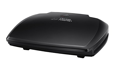 George Foreman 23440 Entertaining 10-Portion Grill, Black