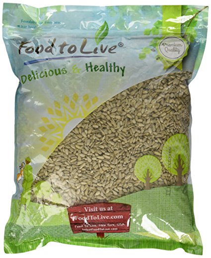 Food to Live Sunflower Seeds Kernels (Raw, No Shell) (5 Pounds)