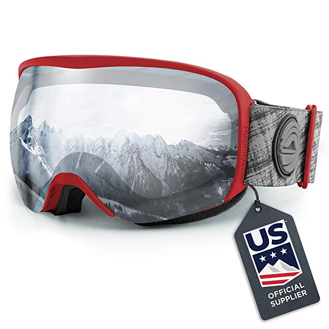 Wildhorn Cristo Ski Goggles - US Ski Team Official Supplier - Snow Goggles for Men, Women & Youth