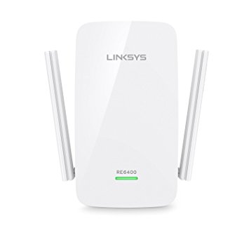 Linksys AC1200 Boost EX Dual-Band Wi-Fi Range Extender (RE6400) (Certified Refurbished)