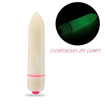 Fluorescent Sex Toys, Mini Luminous Bullet Vibrators 16 Speeds Powerful G-spot Massager, Vibration/Vibes Masturber Toy for Women,Adult Sex Toy