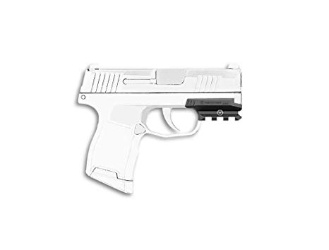 Recover Tactical ZR65 Picatinny Over Rail for The Sig P365- Easy Installation, No Modifications Required to Your Firearm, no Need for a Gunsmith. Installs in Under 3 Minutes