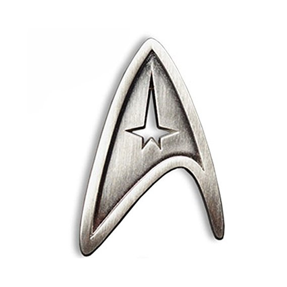 Star Trek Cosplay Brooch Starfleet Division Metal Badge Replica