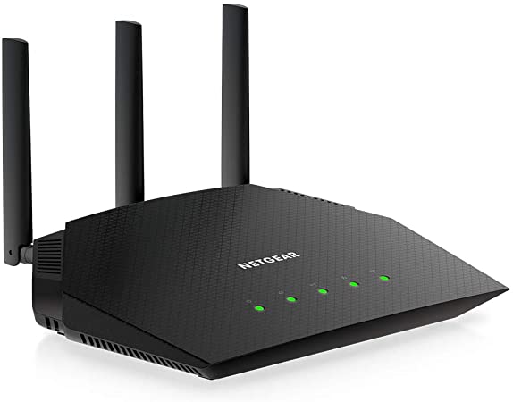 NETGEAR 4-Stream Wi-Fi 6 Router (RAX10) , AX1800 Wireless Speed (Up to 1.8 Gbps) , 1,500 sq. ft. Coverage