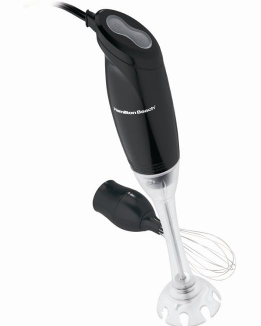 Hamilton Beach 59785R 2-Speed Hand Blender with Case Black