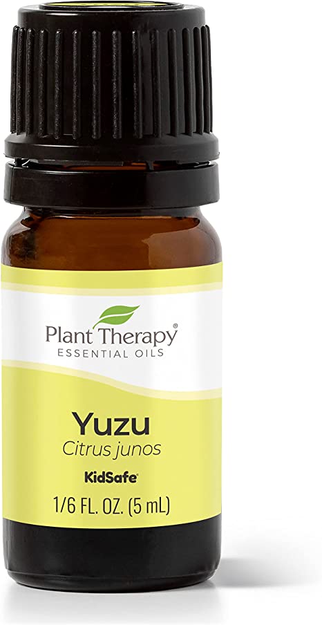 Plant Therapy Yuzu Essential Oil 5 mL (1/6 oz) 100% Pure, Undiluted, Therapeutic Grade