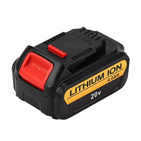 Eagglew for Dewalt 20V Max XR Battery 4.0Ah Replacement DCB205 Lithium Ion DCB200 DCB201 DCB203 DCB204 DCB206 DCB207 High Capacity Cordless Power Tools