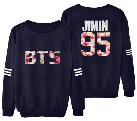 KPOP BTS Sweater Monster JIN SUGA JIMIN V Hoodie Unisex Sweatershirt