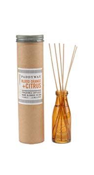 Paddywax Relish Collection Reed Oil Diffuser Set, Blood Orange & Citrus