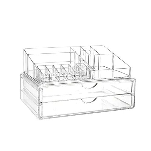 Vencer King-size Jewelry & Cosmetic/makeup Organizer (1 Top 2 Drawers