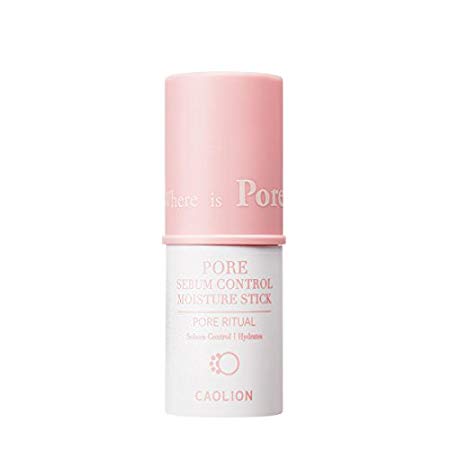 Caolion Pore Sebum Control Moisture Stick - Anti-aging, Moisturizing, and Sebum Control for Smooth and Flawless Looking Skin - 0.2 oz.