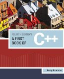 A First Book of C Introduction to Programming