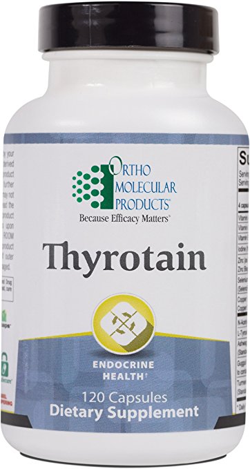 Ortho Molecular - Thyrotain - 120 Capsules