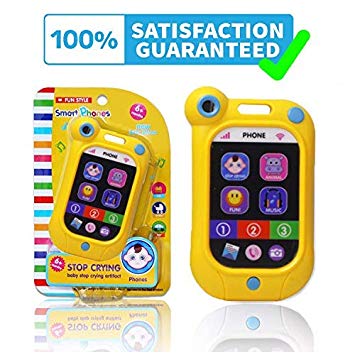 Baby Toys, Baby Play Phone Toys with Music| Early Educational Learning Toys for Baby | Fun Toy for Baby 6 Months   & Remote Toys for One Year Old Boy Girl Baby Infant Toddler Toy