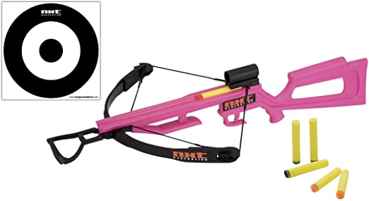 NXT Generation Crossbow and Target Kit - Accurate Crossbow Hunting Target Practice and Play set for Kids - Comes with Crossbow, Target, VELCRO®, and Suction Cup Foam Dart Projectiles