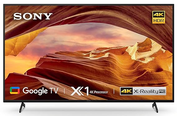 Sony Bravia 139 cm (55 inches) 4K Ultra HD Smart LED Google TV WO_KD-55X75L (Black)