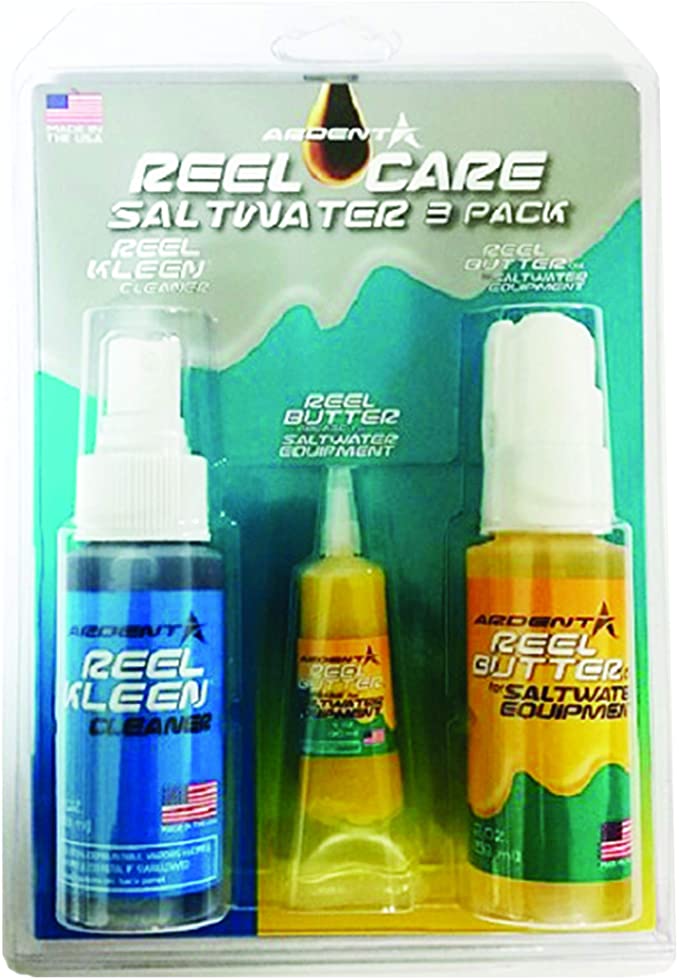 Ardent Reel Care Saltwater 3 Pack, Saltwater Reel Maintenance Kit