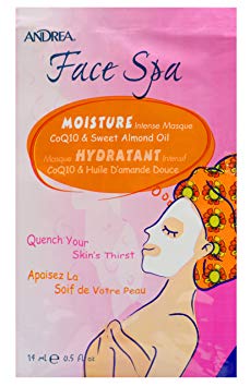 Andrea Face Spa Moisture Intense Face Masque, 0.5-Ounce (Pack of 12)