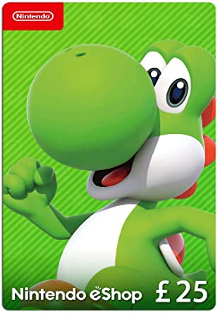 Nintendo eShop Card | 25 GBP voucher | Download Code