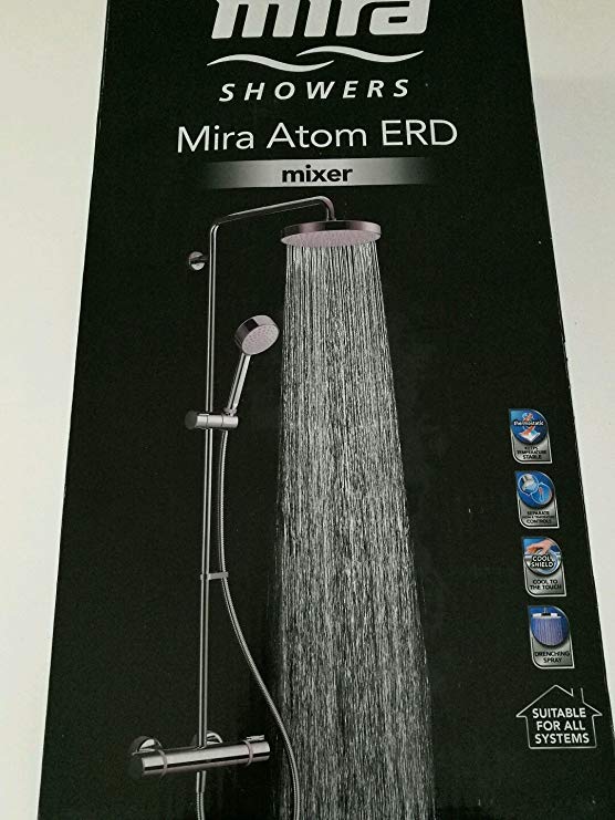 Mira Showers Atom ERD Mixer Shower with Diverter, Chrome